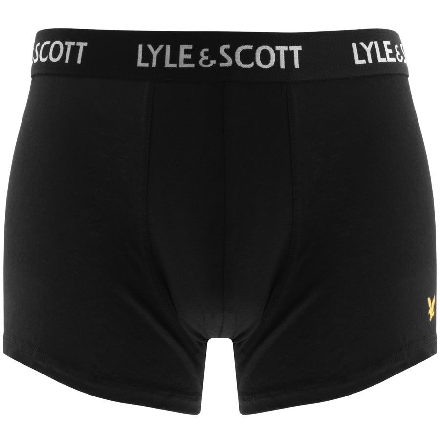 Alternative Image for ProductLyle And Scott Three Pack Boxer Trunks Grey3